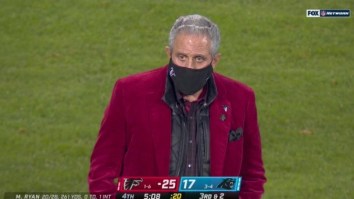 Falcons Owner Arthur Blank Gets Roasted Over Red Velvet Jacket He Wore On ‘Thursday Night Football’