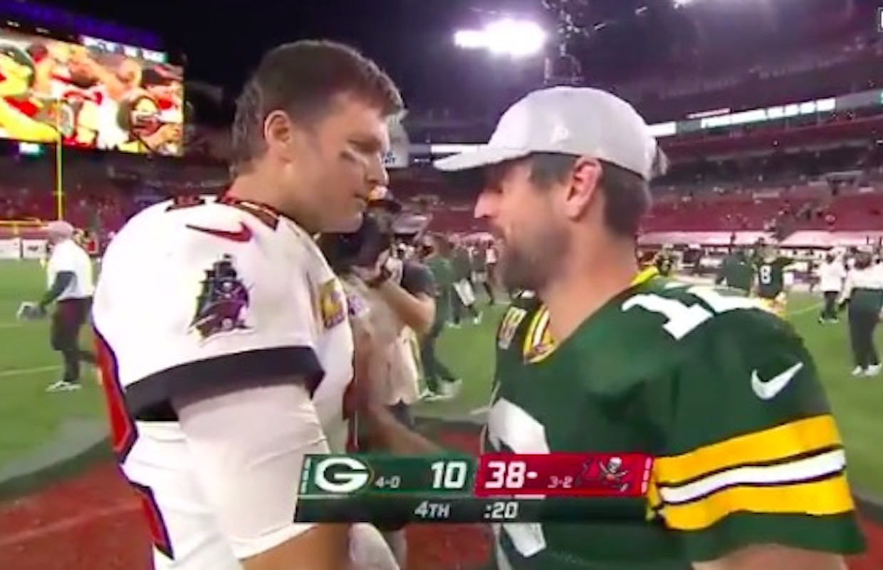 tom brady and aaron rodgers