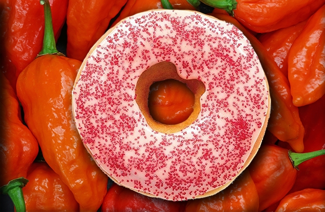 dunkin ghost pepper donut