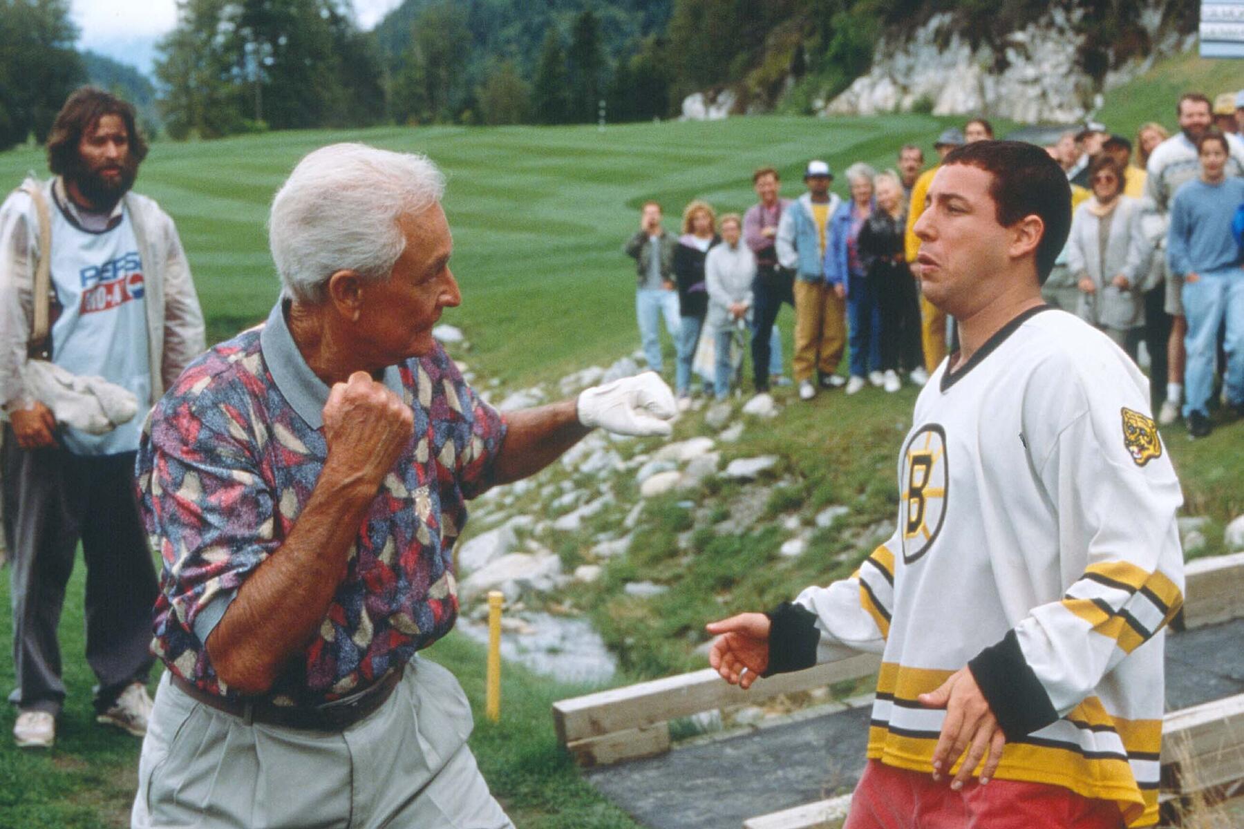 Bob Barker Was Not Adam Sandler's First Choice For Iconic Fight Scene
