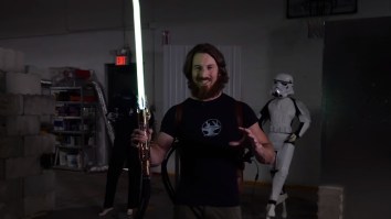 BEHOLD: World’s First Retractable Plasma-Based Lightsaber That Burns At A Titanium-Melting 4,000 Degrees