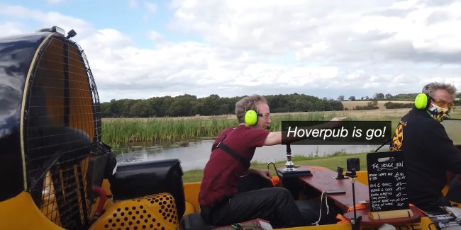 My Unlicensed Hovercraft Bar Is Technically Legal. Tom Scott of the Things You Might Not Know YouTube channel was able to legally skirt paying for a liquor license in England with his hoverpub. 