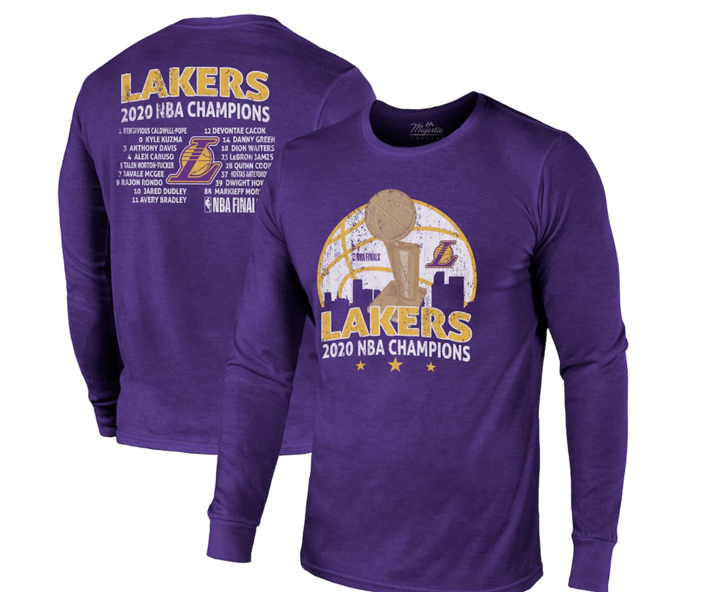 lakers champion merch