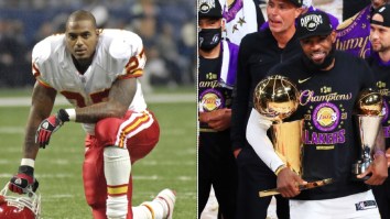 Former NFL RB Larry Johnson Believes LeBron James Committed A Satanic ‘Blood Sacrifice’ With Kobe Bryant To Win NBA Championship