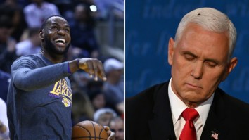 LeBron James Fired Off A Hilarious Joke About The Huge Fly That Landed On Mike Pence’s Head During The Vice Presidential Debate