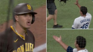 Padres’ Manny Machado Gets Heated And Threatens To Fight Dodgers’ Brusdar Graterol For Blowing A Kiss At Him ‘I’ll Be Waiting For You’