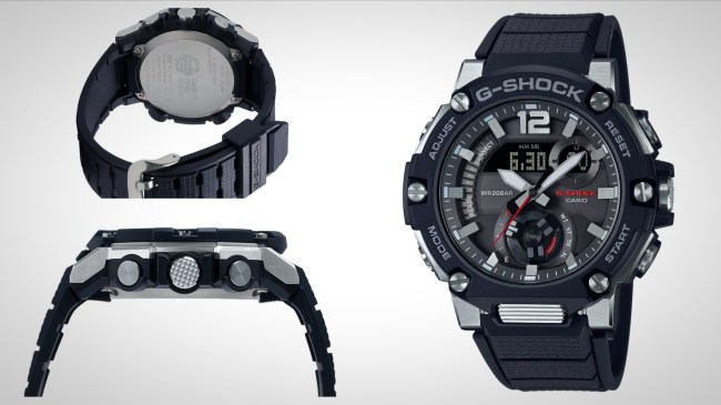 rugged G-Shock watches