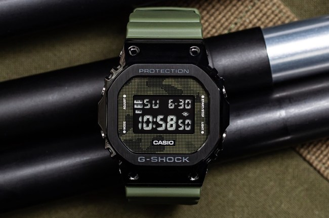 rugged G-Shock watches