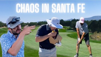 Santa Fe Golf Course Tears A Man And His Golf Vlog To Pieces