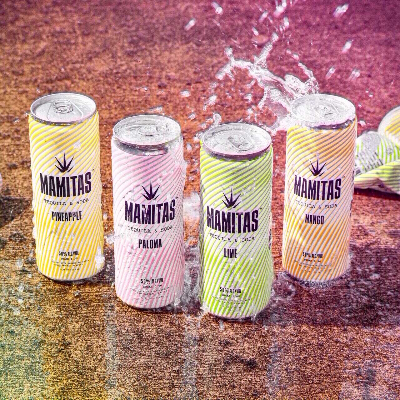 Mamitas Tequila And Soda Sparkling Tequila In A Can For The Calorie