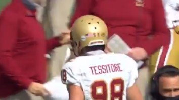 ESPN Announcer Joe Tessitore Calling His Son John Tessitore’s Fake Out Vs Clemson Was One Of The Best College Football Moments Of The Year