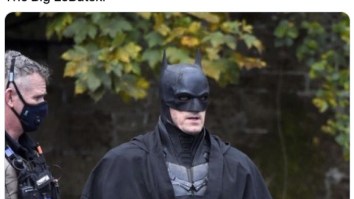 Robert Pattinson’s Batman Was Spotted Wearing A Bathrobe And The Internet Had Jokes