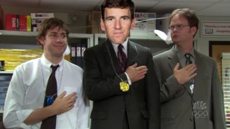 Former NY Giant Rashad Jennings Reveals Why Eli Manning Would Be Perfect In ‘The Office’ And How Eli Reacted To The Weird Face Memes