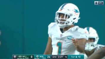 Miami Dolphins Fans Lose Their Minds As Tua Tagovailoa Makes NFL Debut And Completes Pass