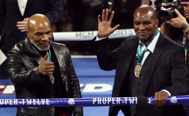 Evander Holyfield Wants To Fight Mike Tyson After Roy Jones Jr