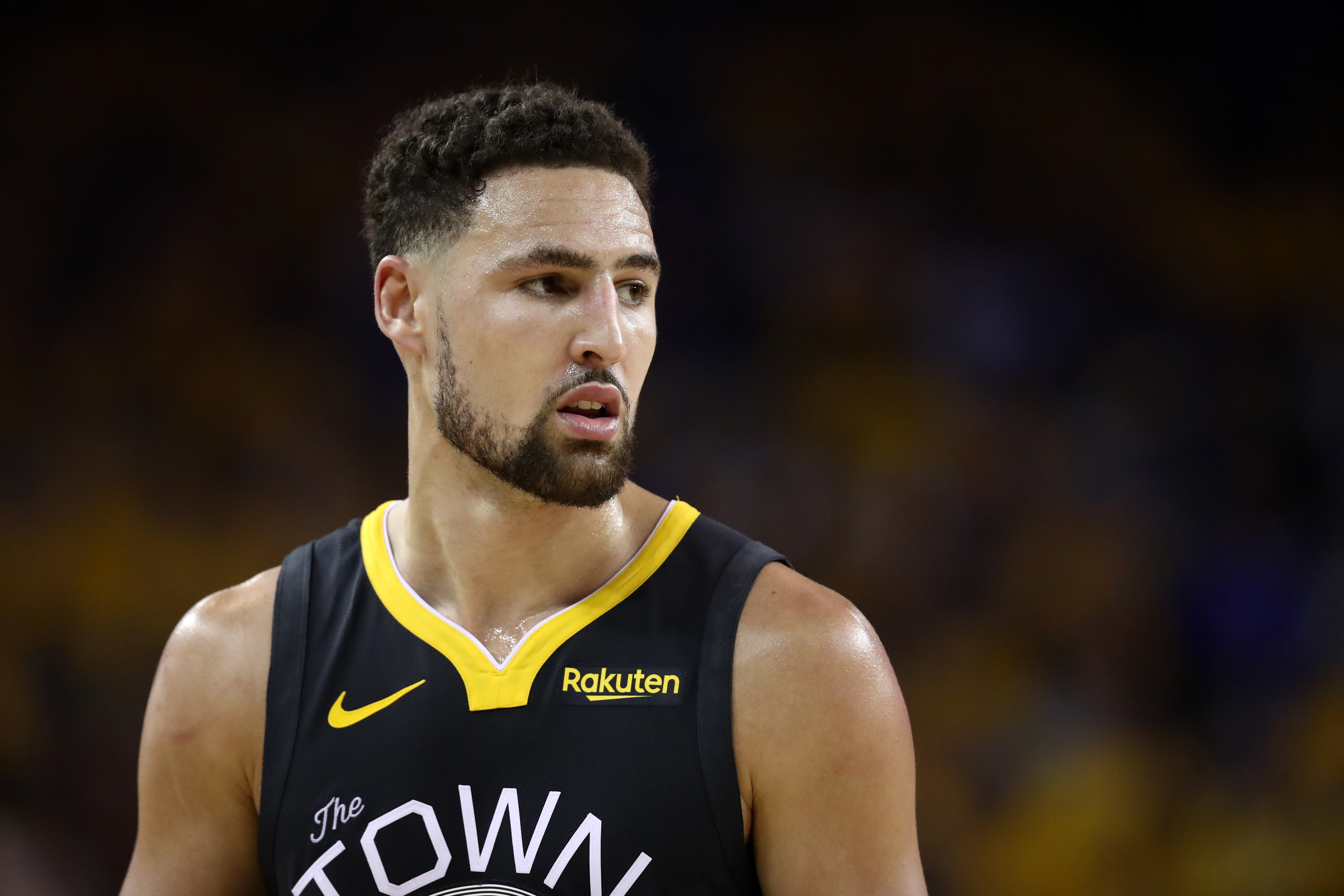 Warriors' Klay Thompson Suffers Leg Injury On Draft Day And It Reportedly  'Looked Bad' – BroBible