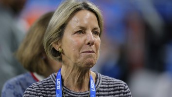 Team Owner Sheila Ford Hamp Looked Embarrassed By The Detroit Lions During Thanksgiving Day Game
