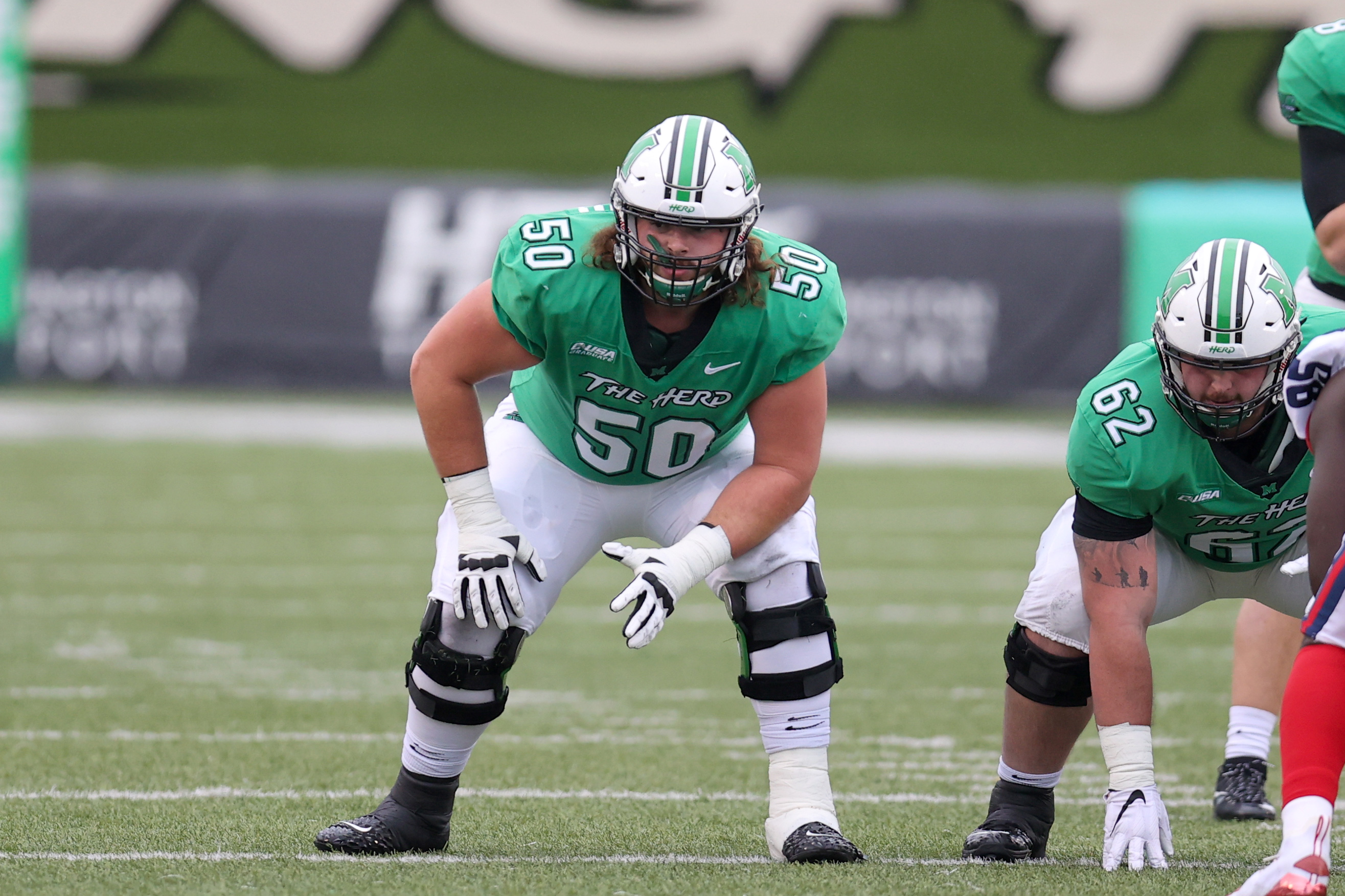 This Marshall University Offensive Lineman Had The Flop Of The Year And