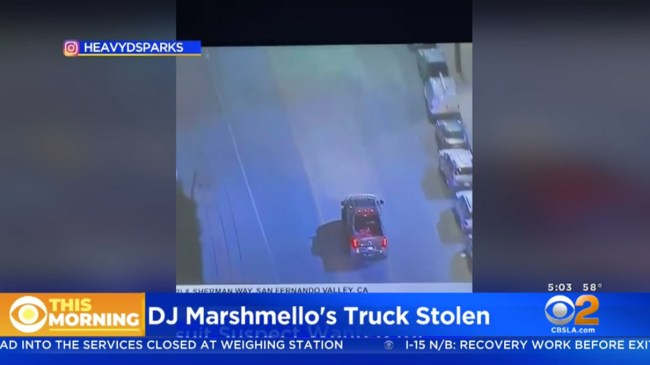 Guy Steals Marshmello 500K Custom 6×6 SEMA Truck Leads Police On Wild Chase
