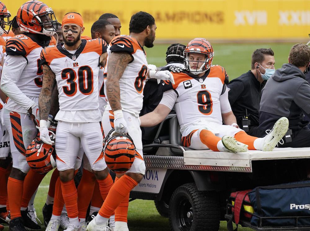 Cincinnati Bengals' Joe Burrow could miss 'several weeks' with