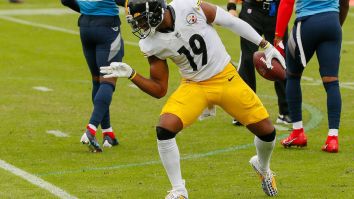 NFL Fines JuJu Smith-Schuster And James Conner $5K A Piece For Not Wearing Their Socks Correctly