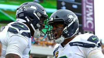 Russell Wilson Thanks DK Metcalf For Following Him Back On Twitter, It Got A Little Weird