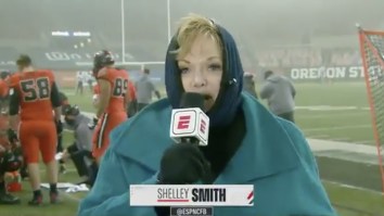 ESPN Reporter Shelley Smith’s Niece Was Hit With A Chunk Of Ice At The Civil War In Oregon