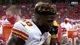 Tyreek Hill Payed Homage To Shannon Sharpe And Called For Help Stopping His Incredible Day Against Tampa Bay