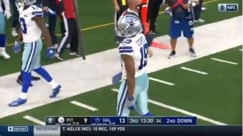 Social Media Was Convinced Tony Romo Made A Strange Comment About Amari Cooper’s Butt During Cowboys-Steelers Game