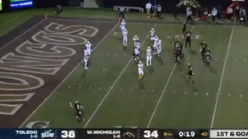 Western Michigan Busts Out ‘Dan Marino’ Fake Spike Play And Gets Game-Winning Touchdown Vs Toledo