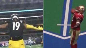 Cowboys Players Didn’t Allow JuJu Smith-Schuster To Do Disrespectful Terrell Owens TD Celebration On The Star