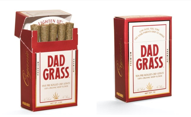 Dad Grass CBD pre-rolled joints