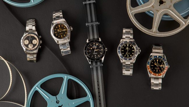 Iconic Hollywood watches auction James Bond Rolex Paul Newman