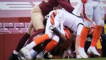 Slow Motion Video Shows Exact Moment Joe Burrow’s Knee Pops Out And Back In During Brutal Injury Vs Washington