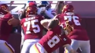 Washington QB Kyle Allen Suffers Gruesome Ankle Injury After Getting Sacked In Game Vs Giants