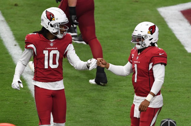 After Kyler Murray's Hail Mary with DeAndre Hopkins against the Buffalo Bills, one sports gambler saw a wild parlay worth thousands come to an end