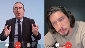 Adam Driver Confronts John Oliver About All The Weirdly Sexual Things He’s Been Saying About Him