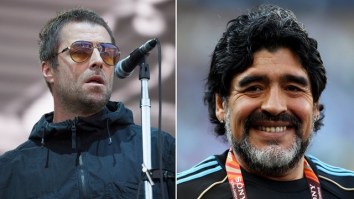Liam Gallagher’s Story Of How Diego Maradona Once Threatened To Shoot Him At A Bar Goes Viral