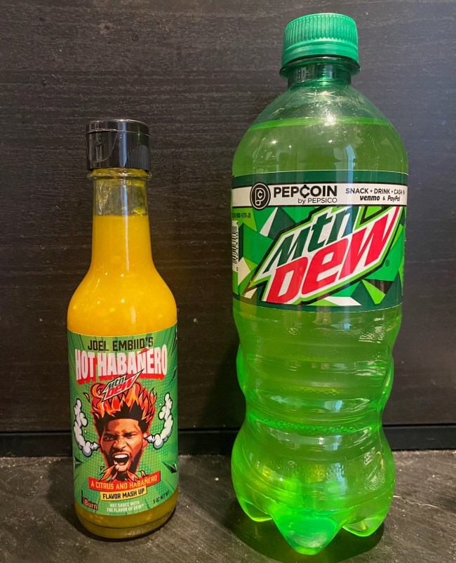 We Tried Mountain Dew's Habanero Hot Sauce And It's Actually A Pretty