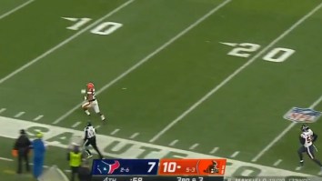 Gamblers And Fantasy Owners Were Mad Nick Chubb Deliberately Ran Out Of Bounds Instead Of Scoring Easy Touchdown