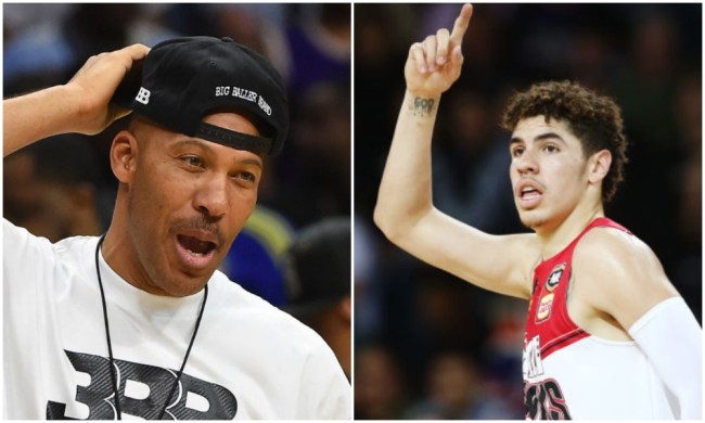 lavar ball two teams to draft lamelo ball