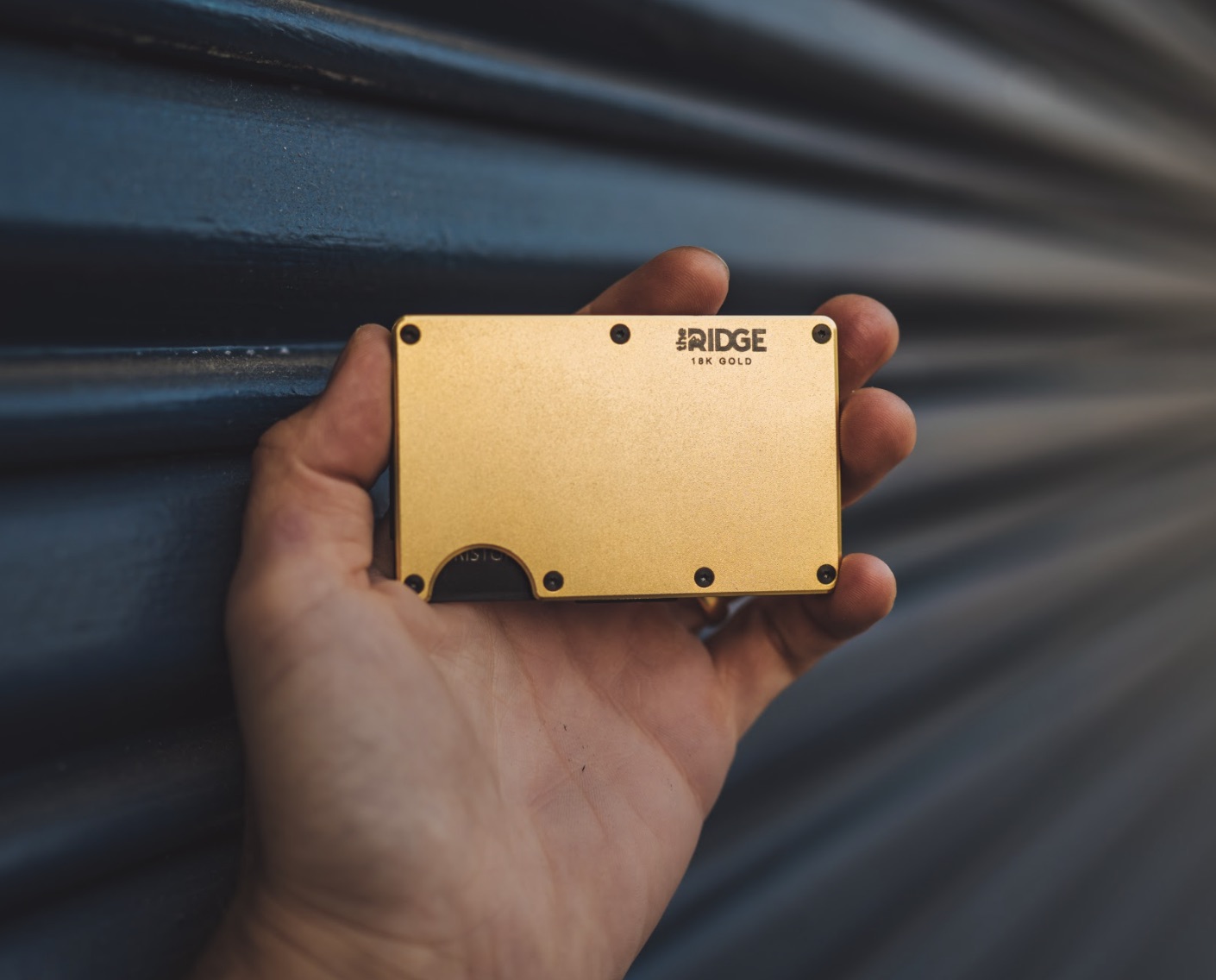 Ridge Wallet Releases Limited Edition Gold + Damascus Slim Wallets