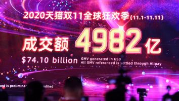 Alibaba’s Singles’ Day Event Brought In $74 Billion In Sales During The Pandemic