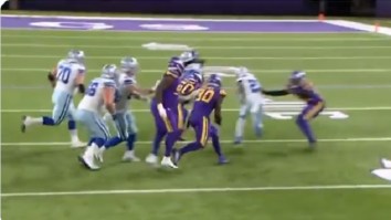 Vikings Fans Want Team To Cut CB Chris Jones After Extremely Poor Tackle Attempt May Have Cost Team The Game Vs Cowboys