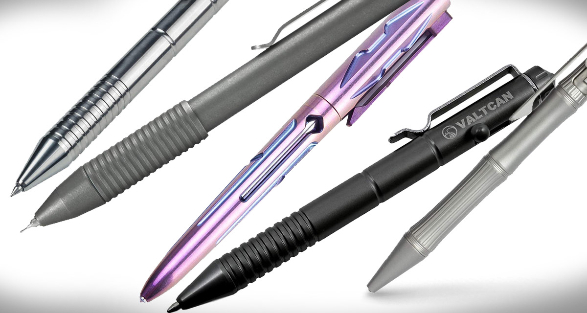 EDC Titanium Ti Pen Tactical Survival tool Titanium Tactical Pen Rollerball Pens 
