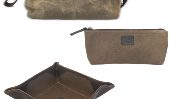 The Texas Standard Pioneer Bundle – Waterproof Waxed Canvas + 100% Genuine Leather