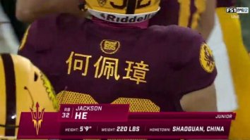 Arizona State Running Back He Peizhang Is The Only Chinese-Born Football Player On The FBS Level After Moving To America At 17 Years Old Without Knowing Any English