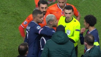 PSG And Istanbul Basaksehir Players Walked Off Of The Pitch During The First Half Of A Champions League Match Amid Allegations Surrounding The Use Of A Racial Slur By A Referee