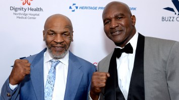 Evander Holyfield Calls Out Mike Tyson In Press Release, Says Jones Was Just A ‘Tune-Up Fight’