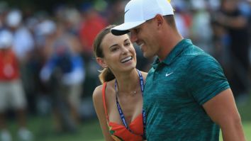 Brooks Koepka’s Girlfriend Jena Sims Feeds Him Grapes On The Beach Following Missed Cut He Clearly Couldn’t Care Less About